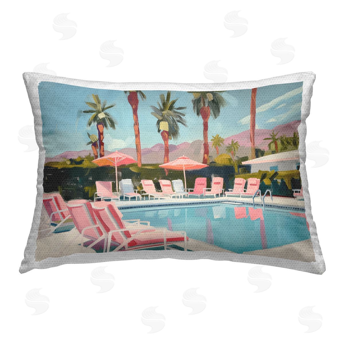 Arlington Prints | Palm Springs Swimming Pool