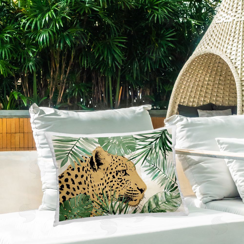 Carol Robinson | Leopard Surrounded by Palms