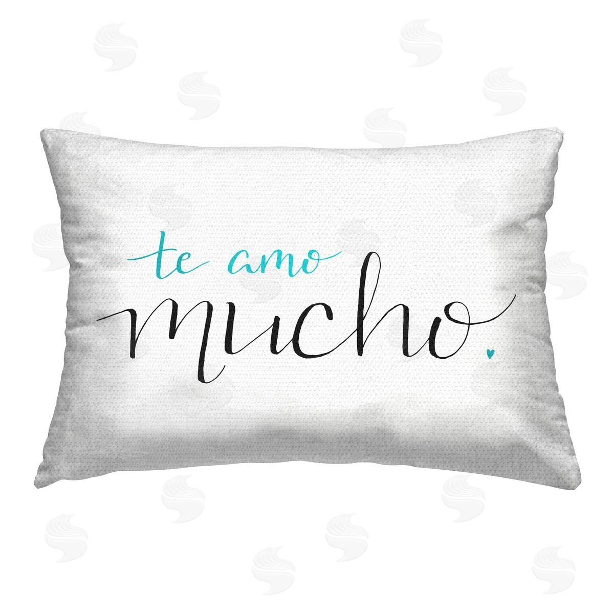 SD Graphics Studio | Te Amo Mucho Throw Pillow