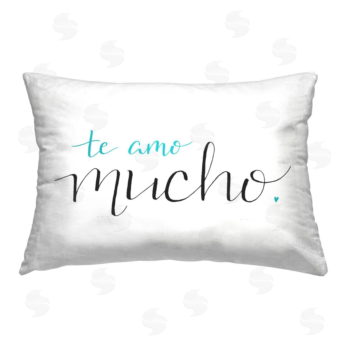 SD Graphics Studio | Te Amo Mucho Throw Pillow