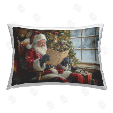 Imagine It Images | Cheerful Santa Reading