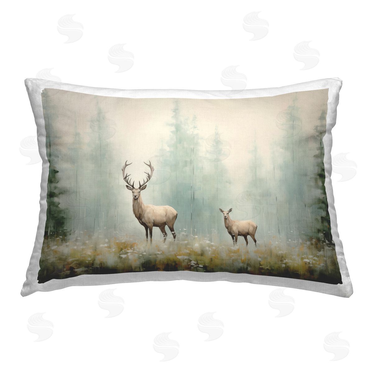 Arlington Prints | Faraway Deer in Meadow