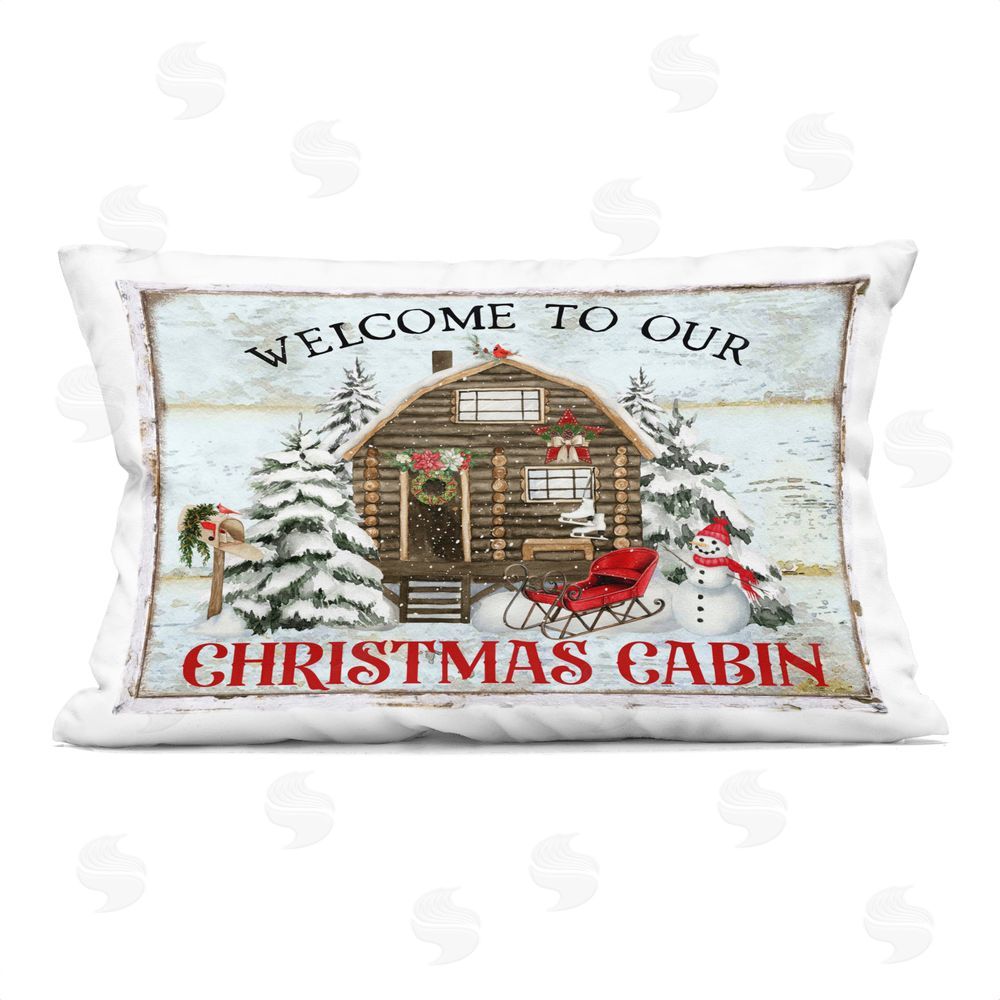 Creatif Belle | Welcome Christmas Cabin