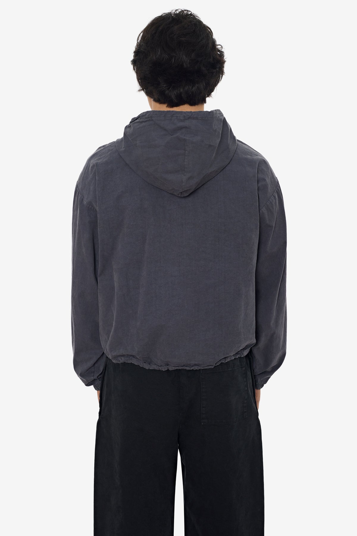 RJC410GD - Cotton Poplin Zip-Up Hooded Jacket