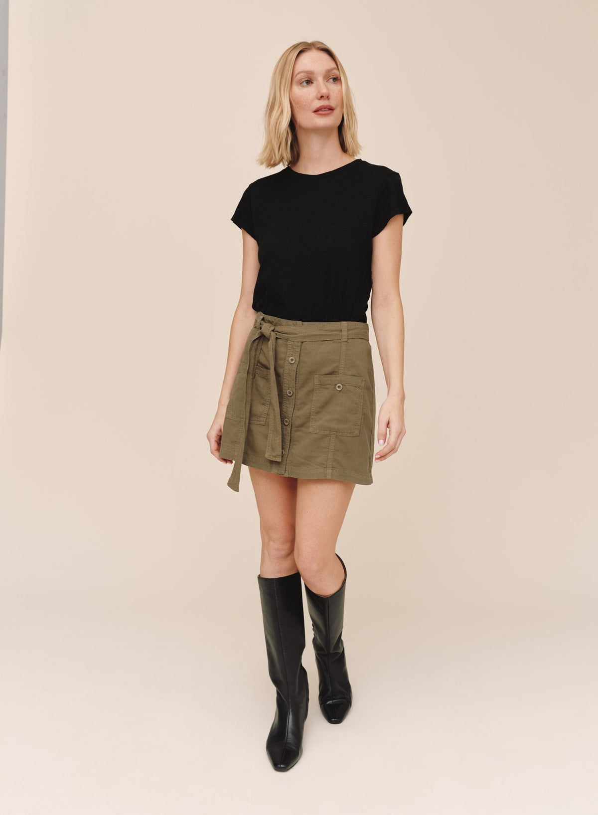 UTILITY POCKET MINI SKIRT
