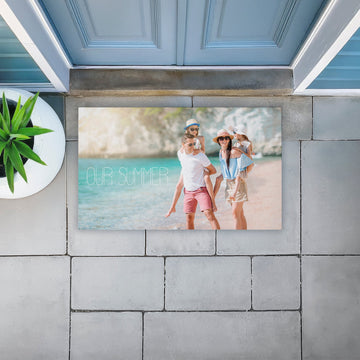 Personalized Outdoor Unwoven Doormat with a Custom Image