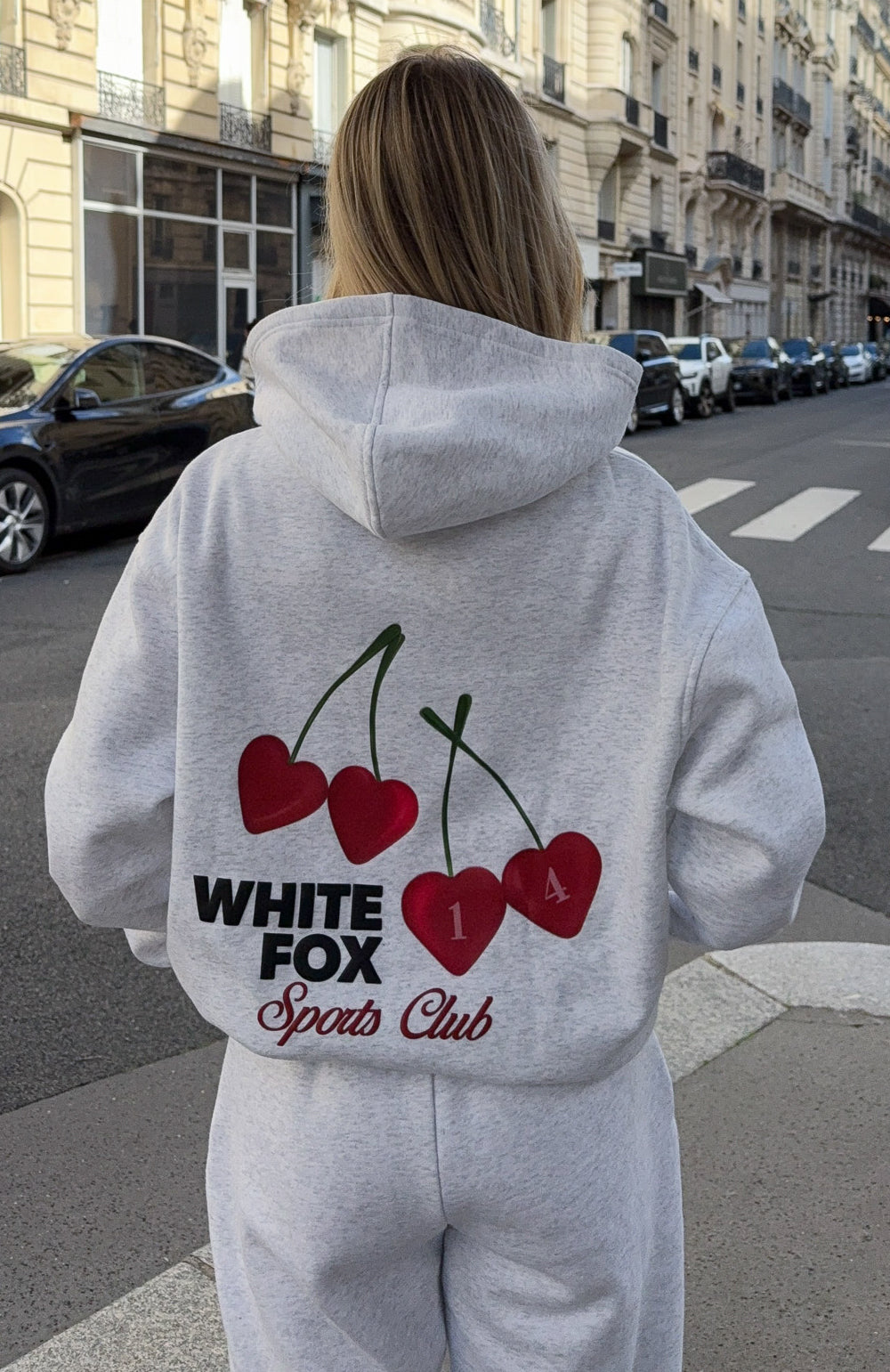 Club 14 Izzy Oversized Hoodie Grey Marle